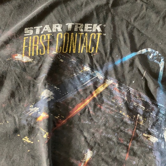 Star Trek First Contact vintage shirt - Picture 4 of 4
